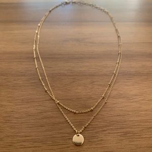 BaubleBar Gold Necklace